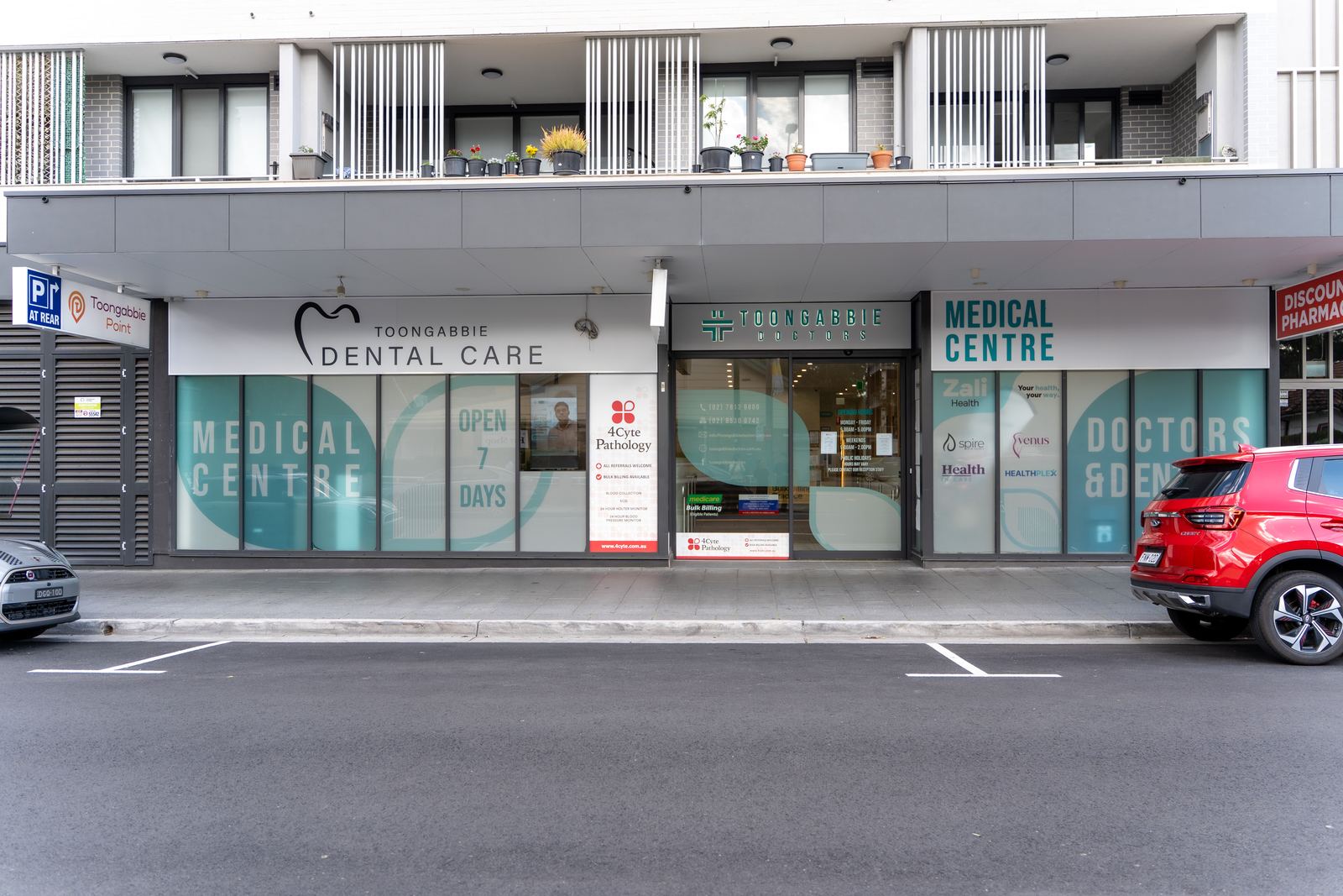 Toongabbie Doctors shopfront